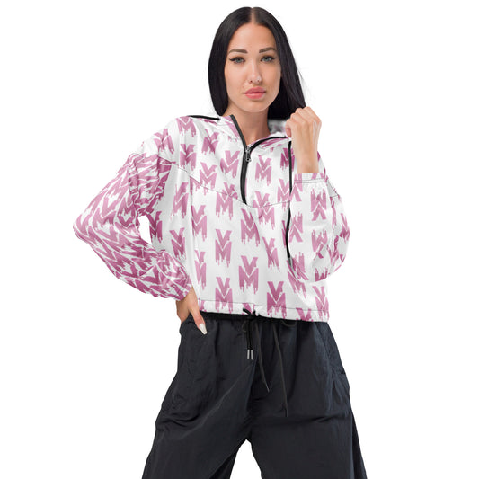 WOMEN'S CROPPED WINDBREAKER